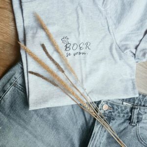 Short Sleeve T-shirt : Boer se vrou
