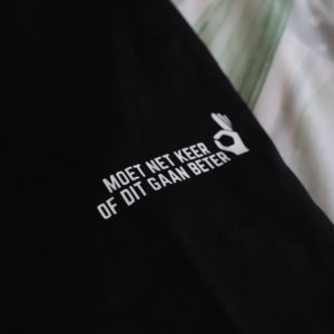 Short Sleeve T-shirt :Moet net keer of dit gaan beter .