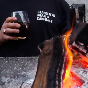Short Sleeve T-Shirt : Brandewyn, Braai & Kakpraat