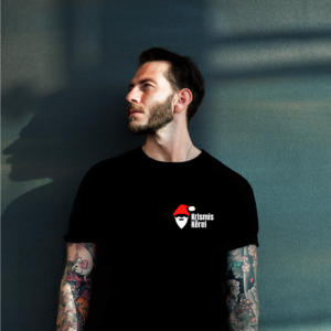 Short Sleeve T-shirt -Krismis Kêrel